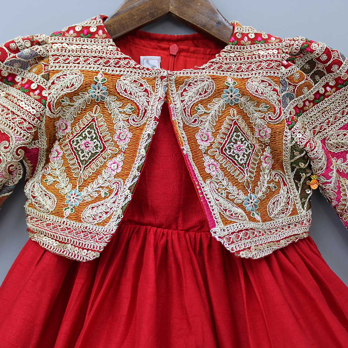 Shivam fashion womens cotton traditional Ethnic jacket Rajasthani  Embroidered kutchi jacket Gujarati Koti jacket for Giris